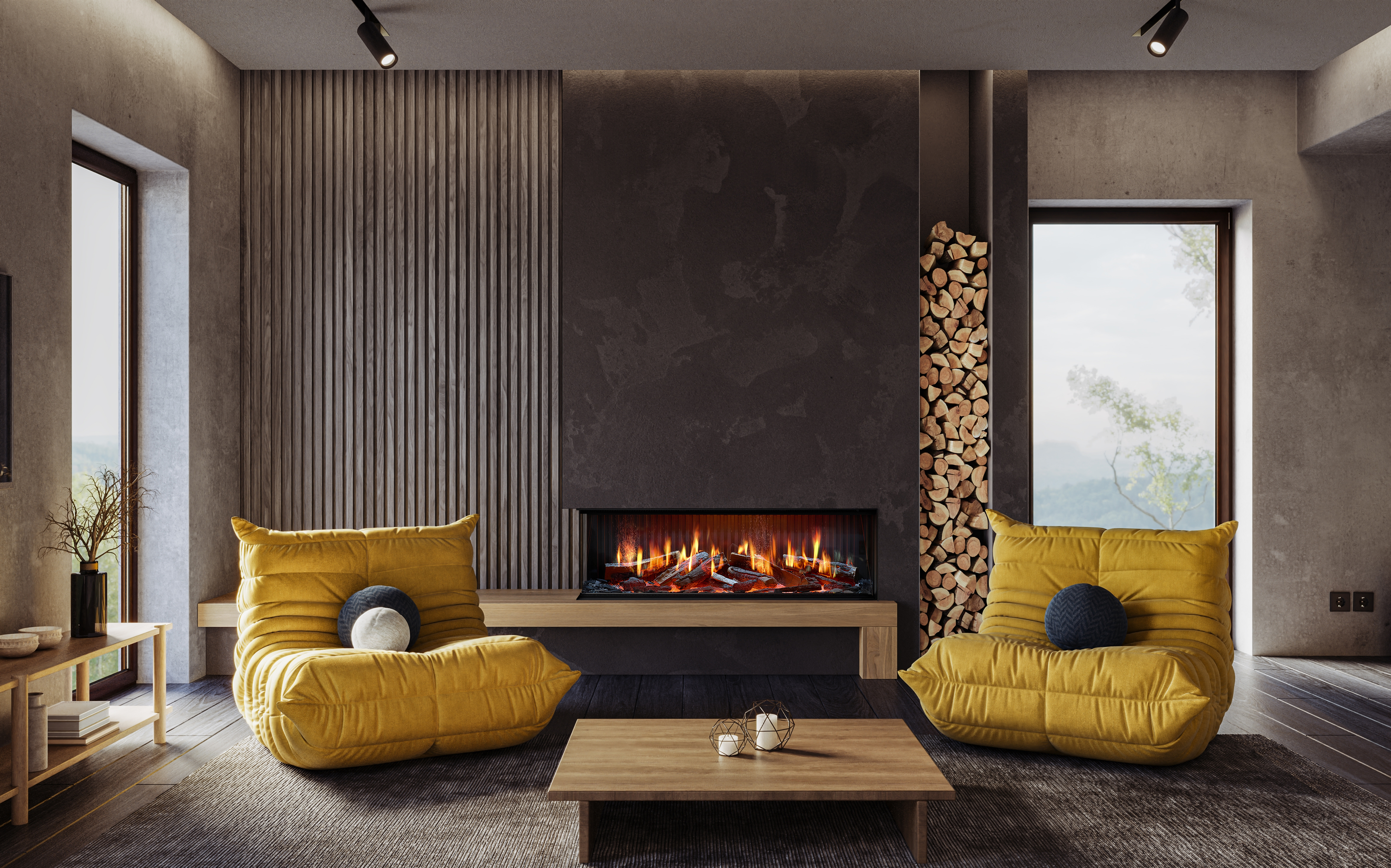 Foto Elektrische haarden